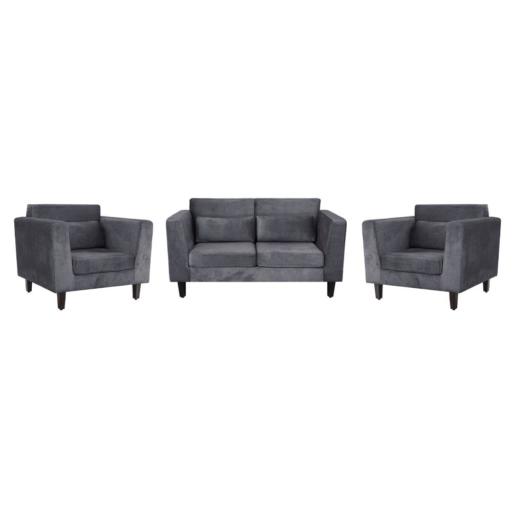 SnoozePro Plus Sofa Set - (2+1+1) Reflection Charcoal Grey